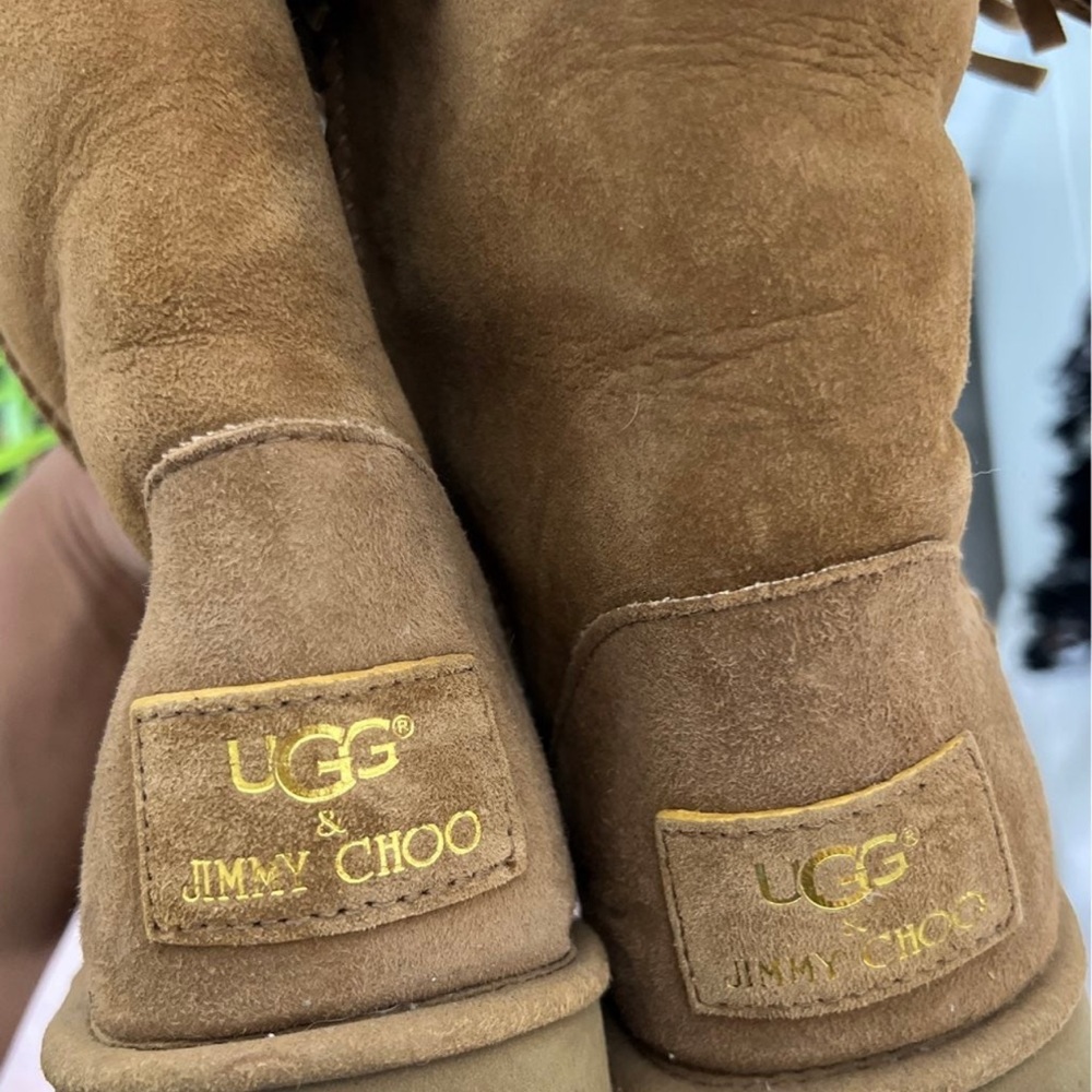 Jimmy Choo x UGG collab! Barely worn!